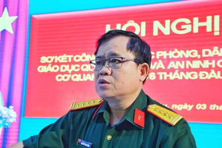 Bộ CHQS tỉnh BR-VT: Triển khai nhiệm vụ quốc phòng, DQTV, giáo dục QPAN 6 tháng cuối năm 2019