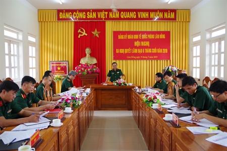 Đoàn Kinh tế - Quốc phòng Lâm Đồng 5 chủ động trong thực hiện  nhiệm vụ