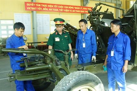 Xưởng OX1 – Cục Kỹ thuật Quân khu 7: Ngày càng nâng cao chất lượng sửa chữa