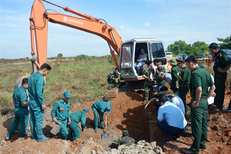 LLVT tỉnh Đồng Nai: Phối hợp tìm kiếm hài cốt liệt sĩ