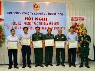Hội CCB Công ty Cổ phần Cảng Sài Gòn: Thực hiện tốt phong trào thi đua yêu nước “Cựu chiến binh gương mẫu”