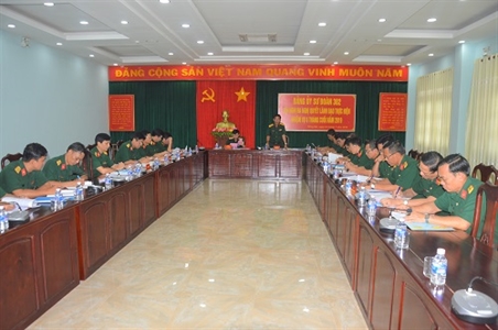 Đảng ủy Sư đoàn 302: Quyết tâm khắc phục hạn chế, khuyết điểm, hoàn thành tốt nhiệm vụ 6 tháng cuối năm 2019