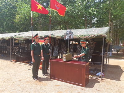 Thượng úy Phạm Thúc Đồng luôn tìm tòi, đam mê sáng tạo trong thực hiện nhiệm vụ