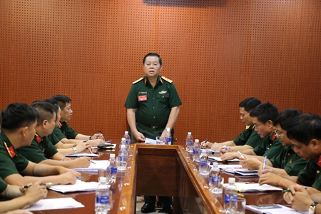 Thượng tướng Nguyễn Trọng Nghĩa kiếm tra công tác chuẩn bị Liên hoan Nghệ thuật quần chúng Lực lượng vũ trang và Thanh niên, Sinh viên