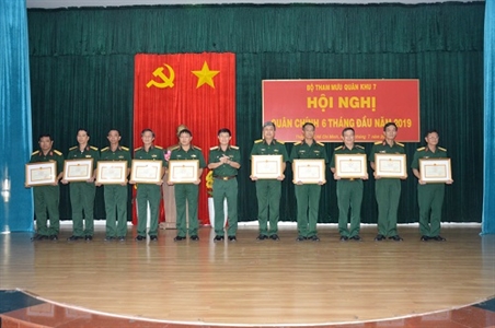 Bộ Tham mưu tổ chức Hội nghị quân chính 6 tháng đầu năm 2019