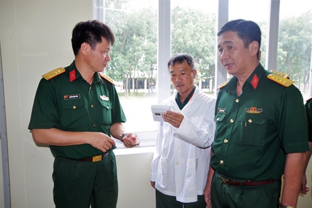 Cục Tiêu chuẩn đo lường chất lượng Bộ Tổng tham mưu kiểm tra Lữ đoàn 26