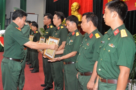 Sư đoàn 5 sơ kết 5 năm thực hiện Cuộc vận động 50
