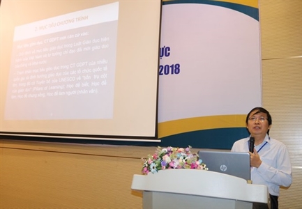 Toạ đàm “Giáo dục theo định hướng phát triển phẩm chất, năng lực và giải pháp thực hiện chương trình giáo dục phổ thông 2018 - bắt đầu từ lớp 1”