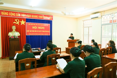 Hội Phụ nữ Cục Chính trị sơ kết hoạt động 6 tháng đầu năm