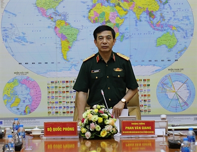 Thượng tướng Phan Văn Giang chủ trì hội nghị xét duyệt điểm chuẩn tuyển sinh quân sự năm 2019