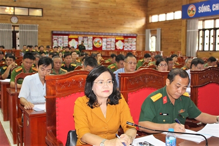 Đồng Nai sơ kết 6 tháng công tác đóng quân canh phòng năm 2019