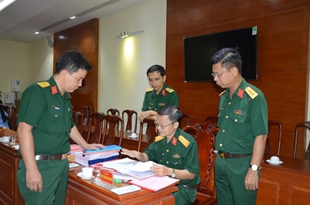 Kiểm tra thực hiện quy chế dân chủ cơ sở ở Đảng ủy Quân sự TPHCM