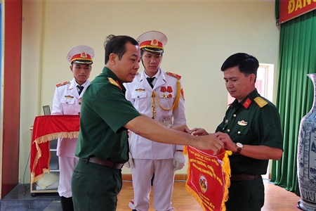 Ban CHQS huyện Vĩnh Cửu đoạt giải nhất hội thi Chỉ huy trưởng, Chính trị viên giỏi năm 2019