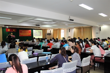 Quận 4 bồi dưỡng kiến thức quốc phòng an ninh cho giáo viên