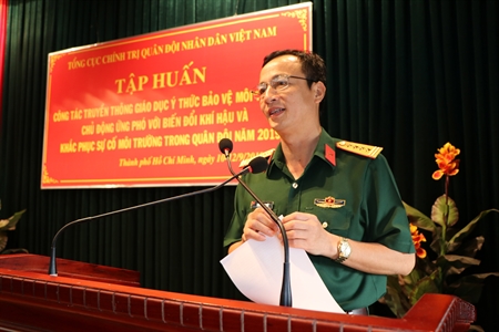 Tổng cục Chính trị tập huấn công tác truyền thông về bảo vệ môi trường