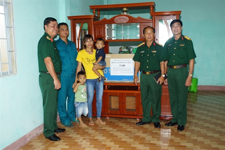 Quân khu 7 khánh thành, bàn giao nhà Khu dân cư liền kề chốt dân quân biên giới Đắk Ơ