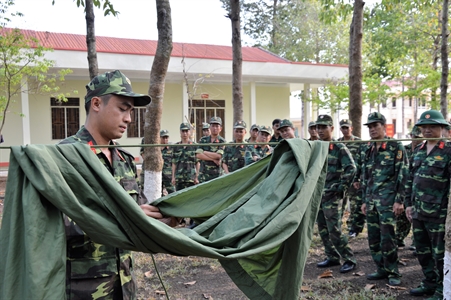 Đại úy Lê Văn Tuấn và sáng kiến “Xe bếp bảo đảm ăn uống dã ngoại”