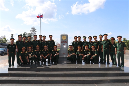 Cơ quan Quân khu 7 khảo sát, nắm tình hình biên giới tại tỉnh Bình Phước, Tây Ninh, Long An