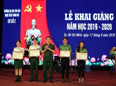 Trường Đại học Văn hóa Nghệ thuật Quân đội Cơ sở 2: Khai giảng năm học mới