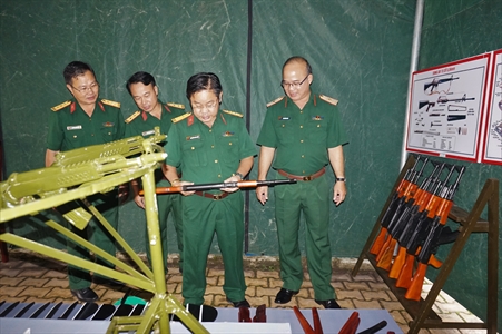 Bộ CHQS tỉnh Bình Dương sơ kết Cuộc vận động 50 giai đoạn 2015-2019