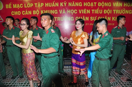 Bế mạc tập huấn kỹ năng hoạt động văn hóa văn nghệ ở cơ sở