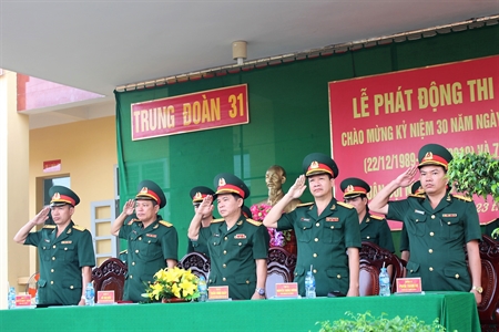 Trung đoàn 31, Sư đoàn 309, Quân đoàn 4: Phát động thi đua cao điểm 75 ngày đêm hành động sáng tạo, quyết thắng