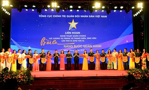Khai mạc Liên hoan Nghệ thuật quần chúng LLVT và thanh niên, sinh viên lần thứ IX năm 2019 - Khu vực II
