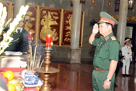 Lễ viếng Đại tá, Anh hùng Lực lượng vũ trang Nguyễn Văn Bảy