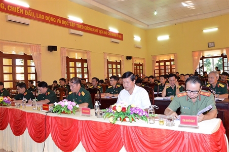 Sư đoàn 302 đẩy mạnh xây dựng nền quốc phòng toàn dân vững mạnh