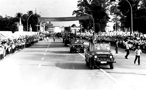 “Bộ đội nhà Phật” và tinh thần quốc tế cao cả