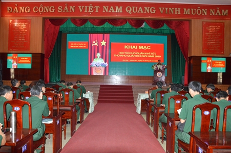 Bộ CHQS tỉnh Bà Rịa - Vũng Tàu Hội thi kho quân khí tốt, thủ kho quân khí giỏi năm 2019