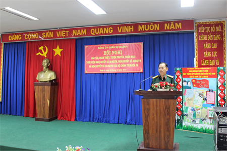 Đảng ủy quận 4 triển khai các Nghị quyết của Bộ Chính trị khóa XII