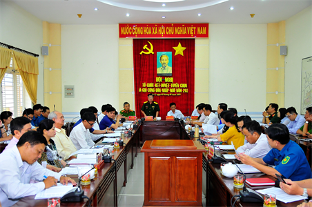 Hội đồng NVQS quận 8 tích cực chuẩn bị cho công tác tuyển quân năm 2020