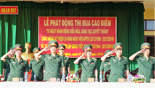 Quân đoàn 4 phát động thi đua cao điểm “75 ngày hành động kiểu mẫu, sáng tạo, quyết thắng”