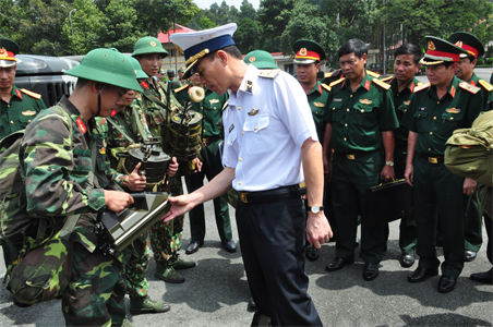 Bộ Tổng Tham mưu kiểm tra công tác chuẩn bị diễn tập cứu hộ cứu nạn biên giới đất liền Việt Nam – Campuchia