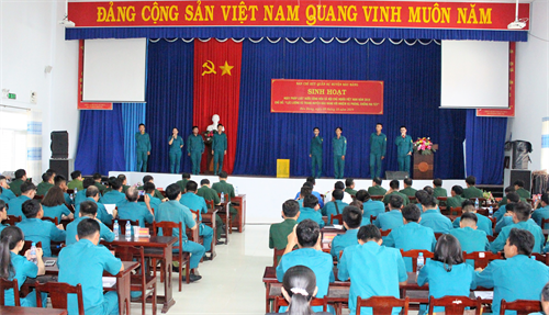 LLVT huyện Bàu Bàng, tỉnh Bình Dương với nhiệm vụ phòng, chống ma túy