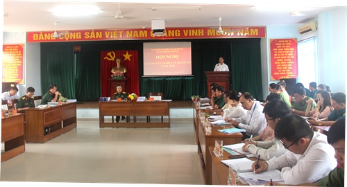 Huyện Bình Chánh xét duyệt nghĩa vụ quân sự năm 2020