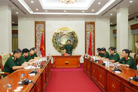 Đại tướng  Lương Cường thăm và làm việc tại Quân  khu 7