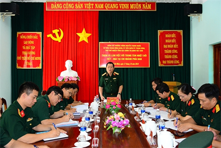 Thượng tướng Nguyễn Trọng Nghĩa thăm, làm việc tại Trung tâm Nhiệt đới Việt – Nga