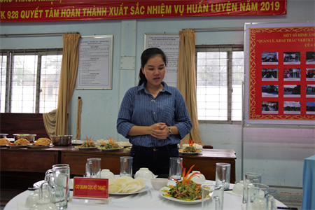 Kho VK928 – Cục Kỹ thuật Quân khu: Hội thi nấu ăn chào mừng 89 năm ngày thành lập Hội LHPN Việt Nam