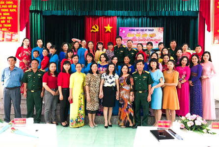 Hội Phụ nữ Xưởng OX1 gặp mặt giao lưu nhân ngày truyền thống