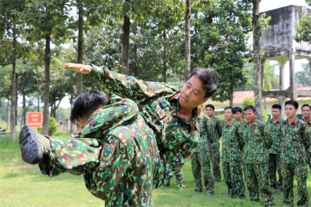 Tiểu đoàn trinh sát 47: Tinh thông võ thuật, sẵn sàng chiến đấu cao