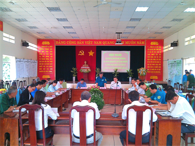 Huyện Đất Đỏ, tỉnh Bà Rịa - Vũng Tàu diễn tập chiến đấu phòng thủ, phòng tránh thiên tai - tìm kiếm cứu nạn