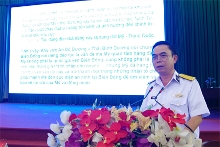 Bộ Tư lệnh Vùng 2 Hải quân thông tin chuyên đề tình hình biển đảo cho cán bộ chủ chốt tỉnh Đồng Nai