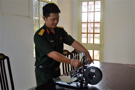 Đại úy Nguyễn Thiện Phúc – Người có nhiều sáng kiến trong huấn luyện