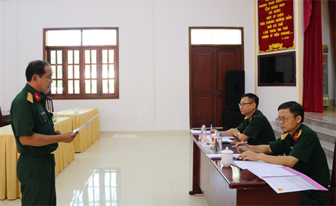 Cục Chính trị Quân khu: Kiểm tra chính trị năm 2019