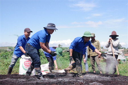Màu xanh tình nguyện trên cao nguyên Lâm Viên
