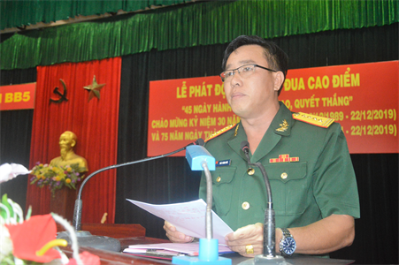 Sư đoàn 5: Phát động thi đua cao điểm “45 ngày hành động sáng tạo, quyết thắng”