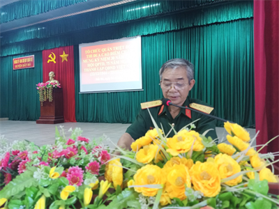 Huyện Đất Đỏ, tỉnh Bà Rịa-Vũng Tàu phát động thi đua chào mừng 75 năm ngày thành lập QĐND Việt Nam