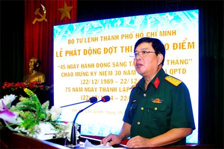 LLVT Thành phố Hồ Chí Minh ra sức thi đua “45 ngày hành động sáng tạo, quyết thắng”